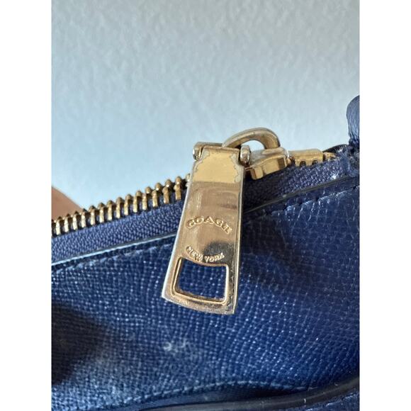 Coach Midnight Blue Crossbody - Picture 8 of 8